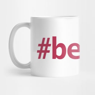 Viva Magenta Hex be3455 Typography Color of the Year 2023 Mug